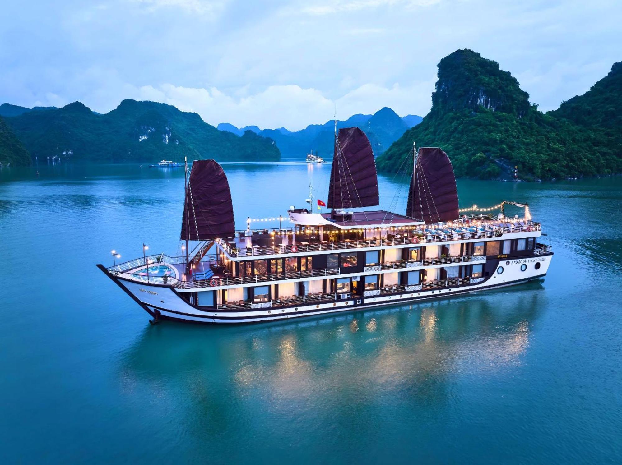 Amanda Luxury Cruise Hotel Ha Long Exterior foto
